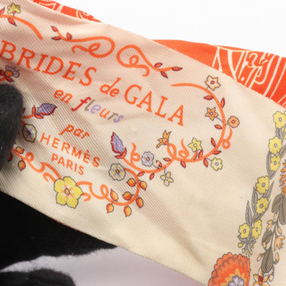 エルメス ツイリー BRIDES de GALA en fleurs シルクスカーフ