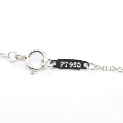 ティファニー フルールドリス キー Pt950 ダイヤモンドネックレス