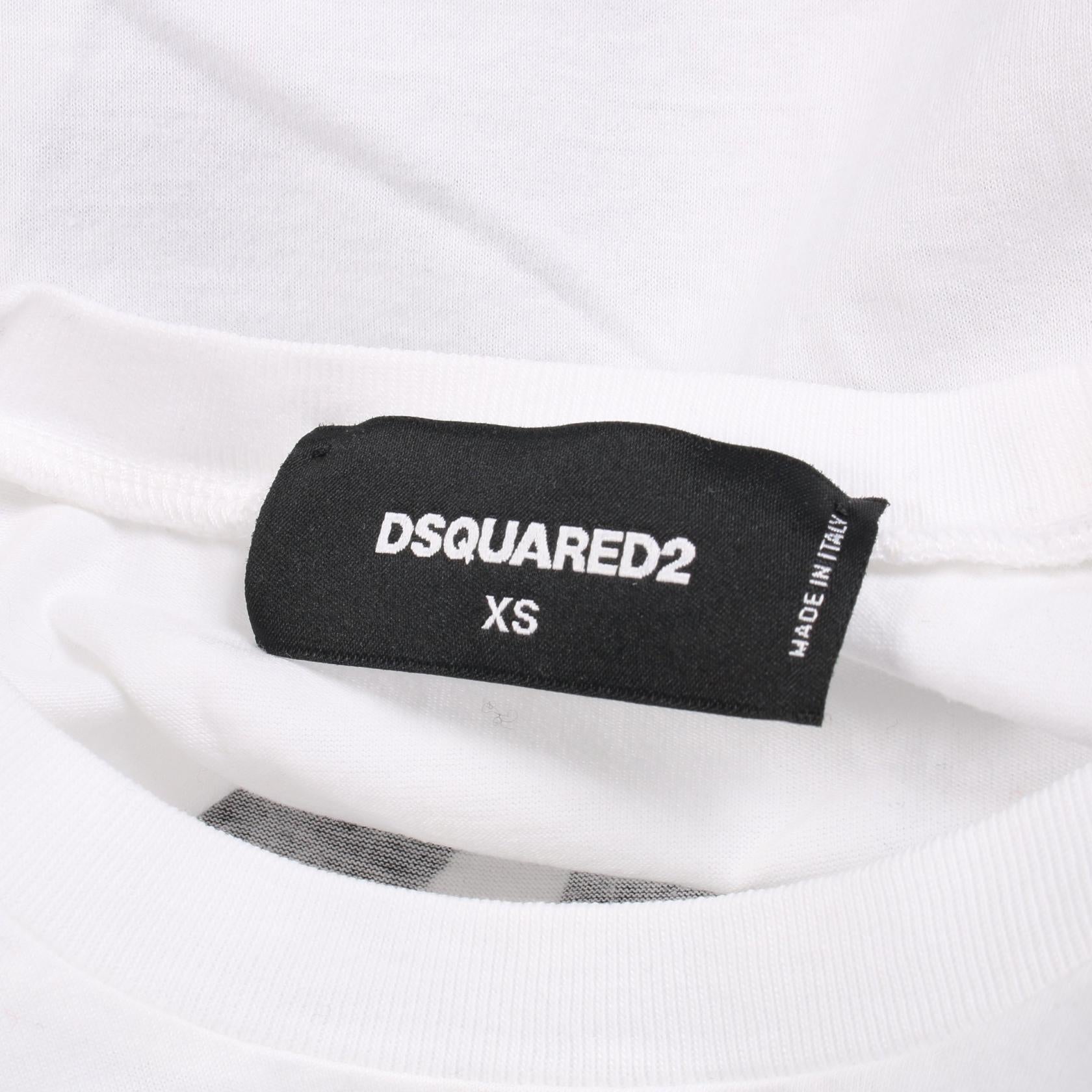 ディースクエアード Slouch Fit コットン半袖Tシャツ