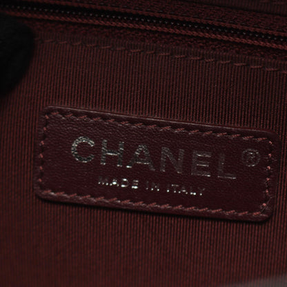 シャネル CCユニバーシティ キャビアスキン ショルダーバッグ