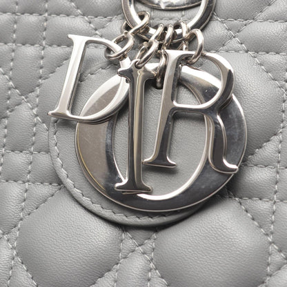 ディオール LADY DIOR レザー ハンドバッグ