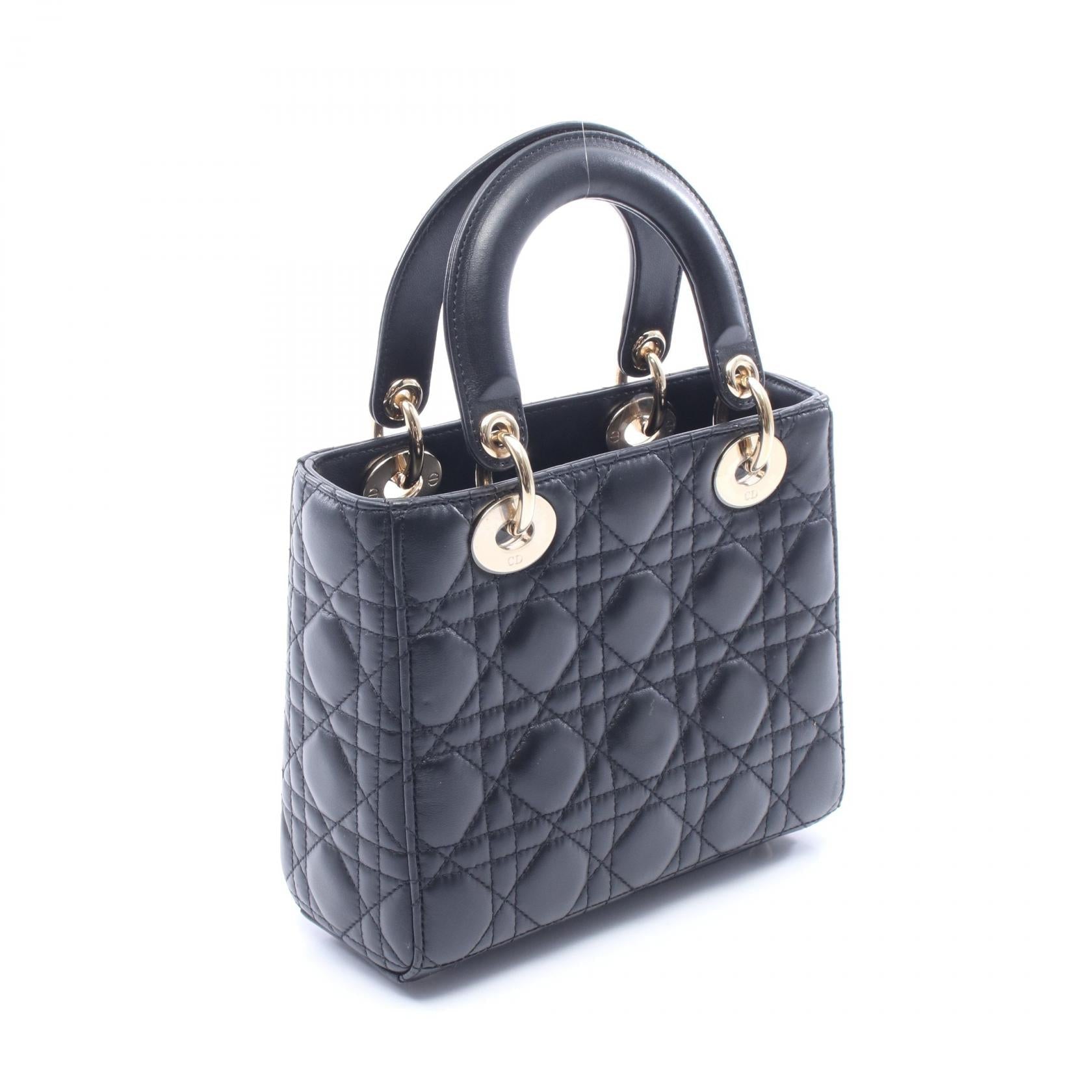 ディオール LADY DIOR MY ABCDIOR スモール 2WAYハンドバッグ