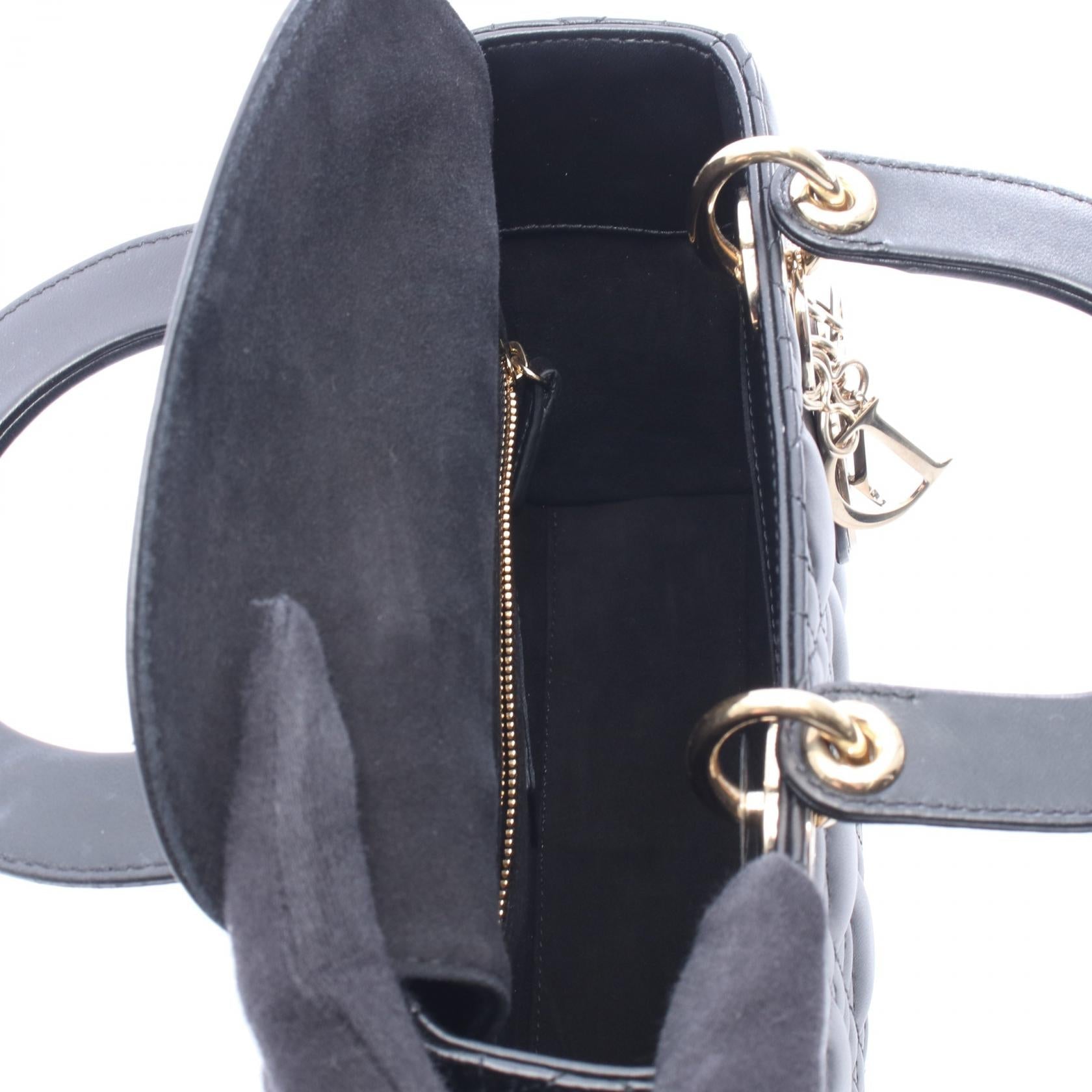 ディオール LADY DIOR MY ABCDIOR スモール 2WAYハンドバッグ