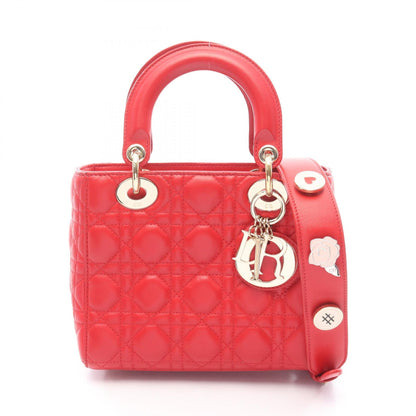 ディオール LADY DIOR MY ABCDIOR レザー2wayバッグ