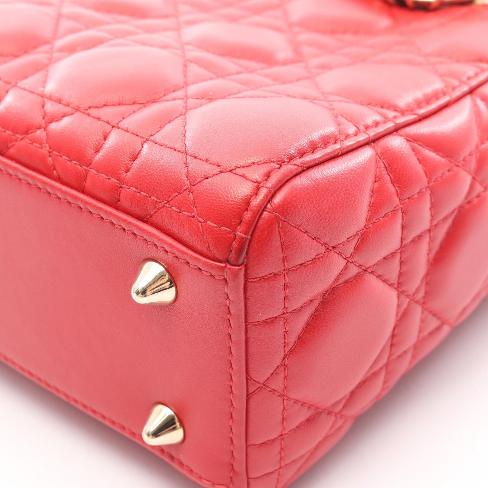 ディオール LADY DIOR MY ABCDIOR レザー2wayバッグ