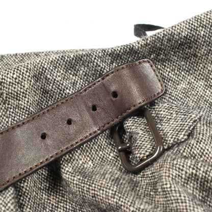 エルメス カシミヤウールスカート