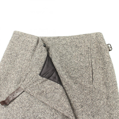 エルメス カシミヤウールスカート