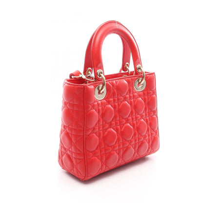 ディオール LADY DIOR MY ABCDIOR スモール 2WAYハンドバッグ