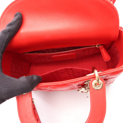 ディオール LADY DIOR MY ABCDIOR スモール 2WAYハンドバッグ