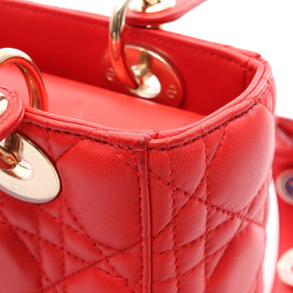 ディオール LADY DIOR MY ABCDIOR スモール 2WAYハンドバッグ