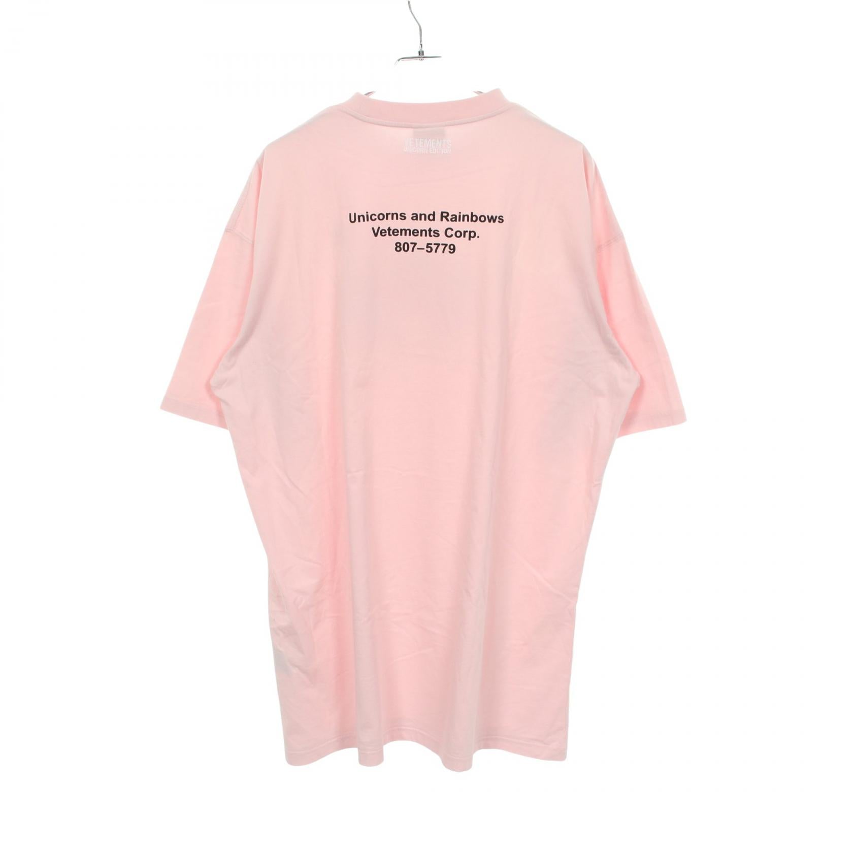 ヴェトモン コットン半袖Tシャツ