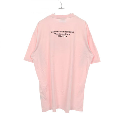 ヴェトモン コットン半袖Tシャツ
