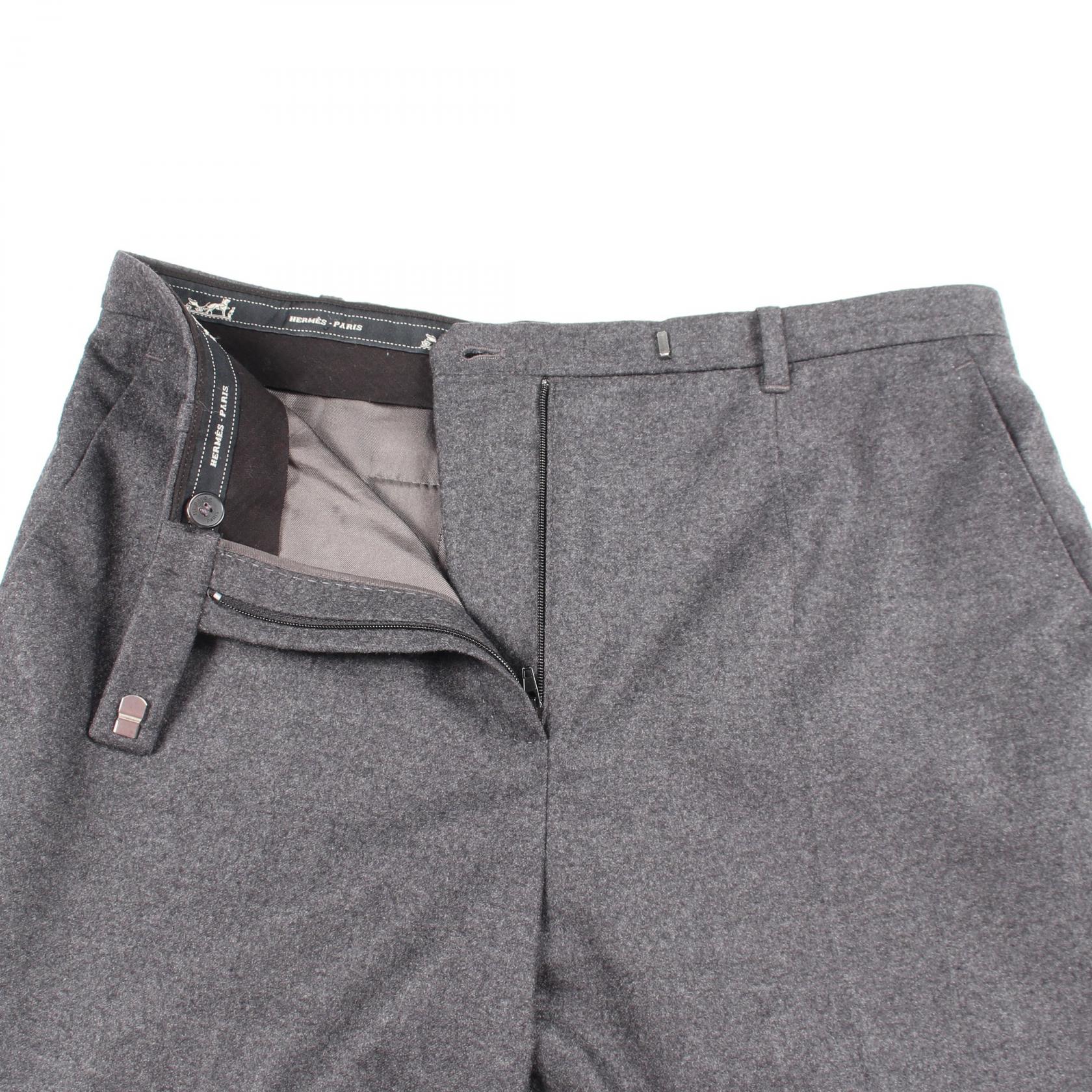 エルメス ウールパンツ38