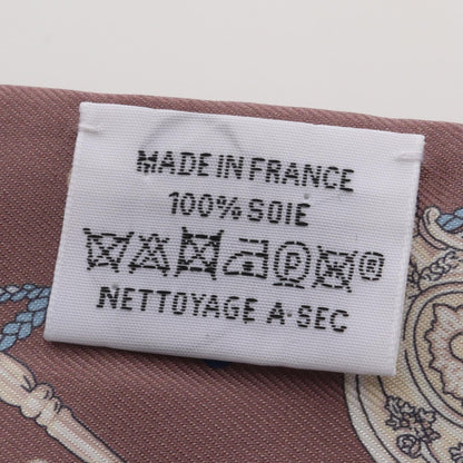 エルメス ツイリー Les Cles a Pois シルクスカーフ