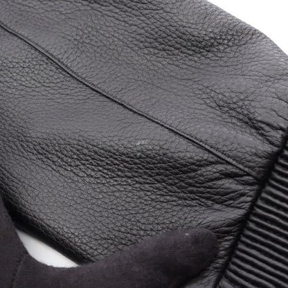 エルメス レザーブルゾン