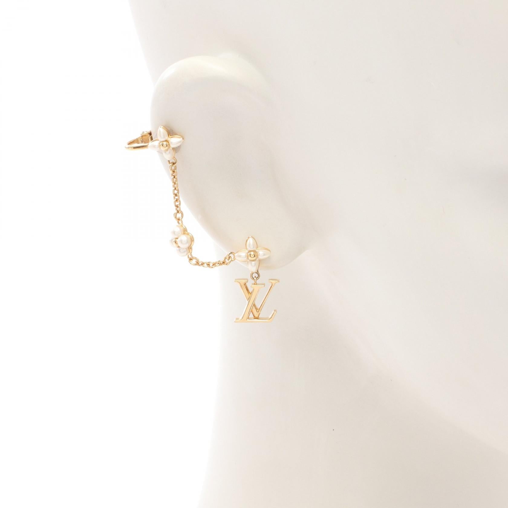 ルイヴィトン LVフローラグラム ピアス