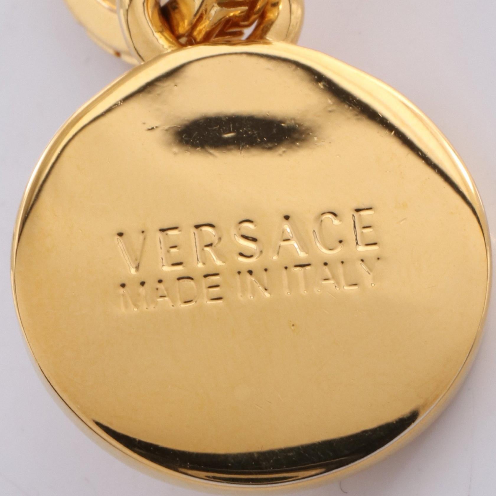 ヴェルサーチェ メデューササークル ピアス
