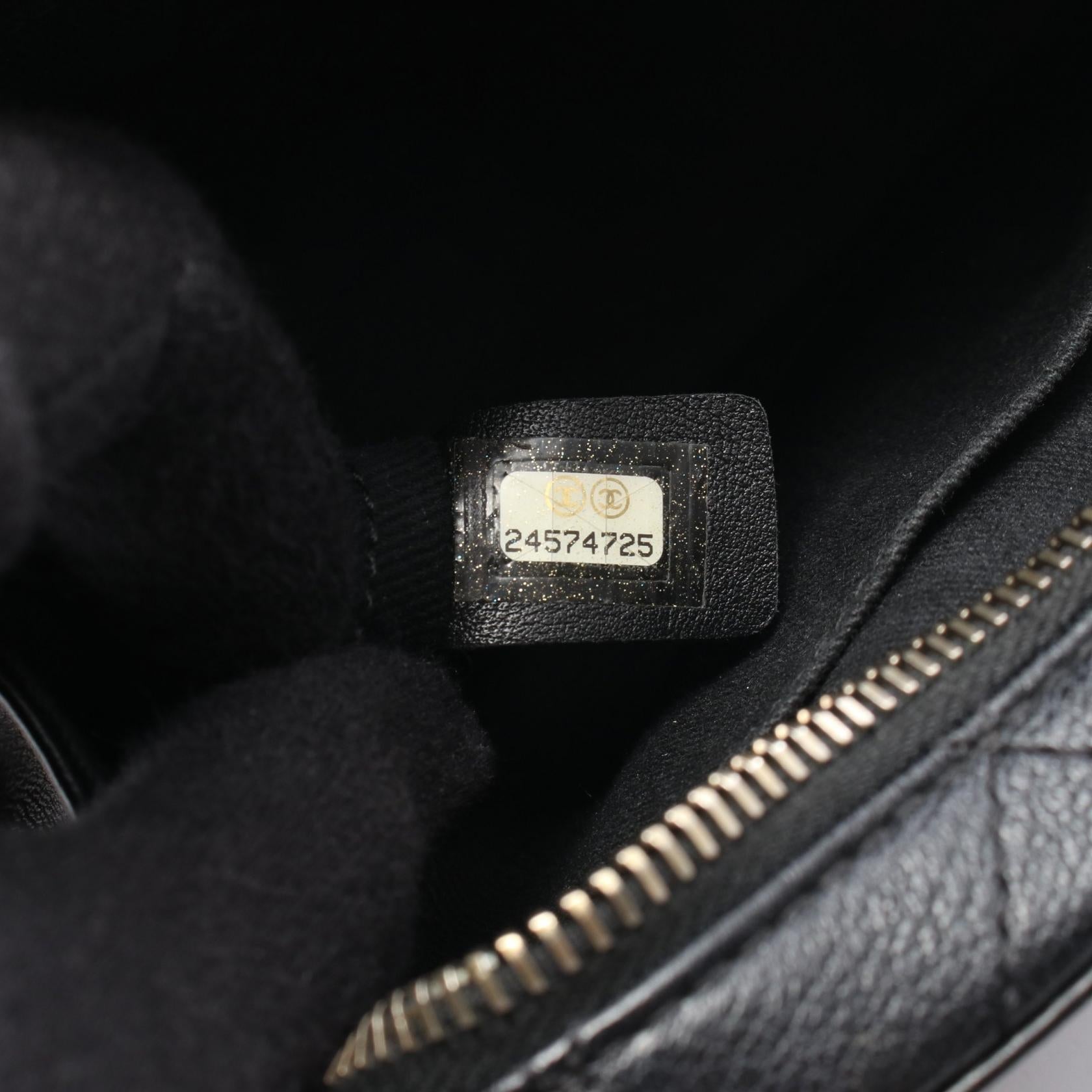 シャネル マトラッセ トップハンドル2WAYショルダーバッグ レザー