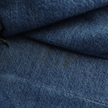 シャネル ラージ ショッピングバッグ デニム ムートン 2wayトートバッグ