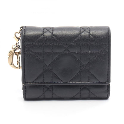 クリスチャンディオール LADY DIOR レザー長財布
