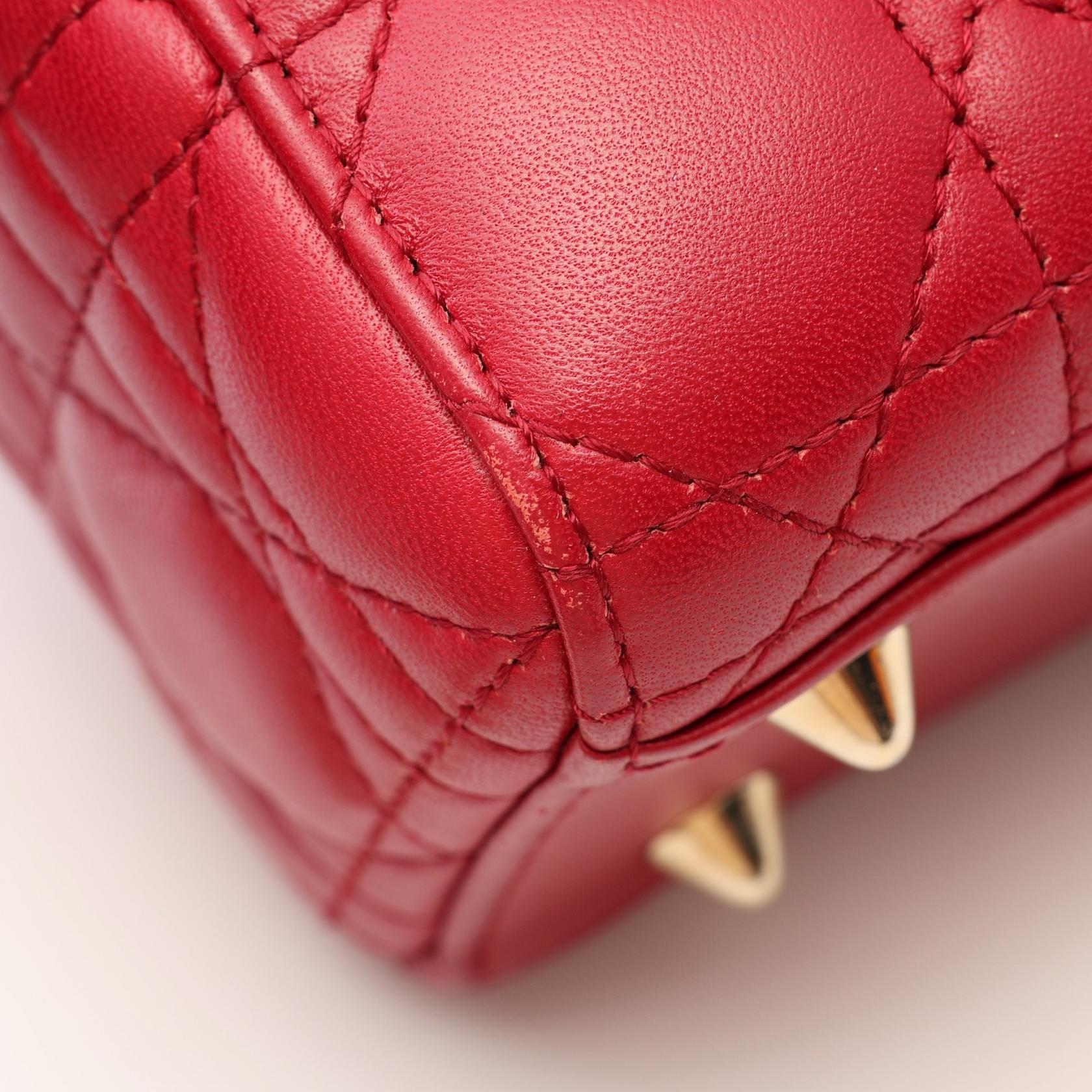 ディオール LADY DIOR MY ABCDIOR レザー2WAYハンドバッグ