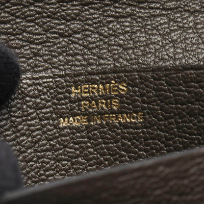 エルメス ベアンコンパクト オーストリッチ 二つ折り財布