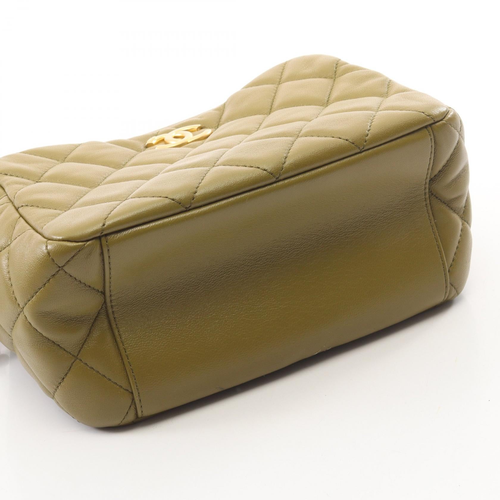 シャネル マトラッセ ラムスキン2wayショルダーバッグ