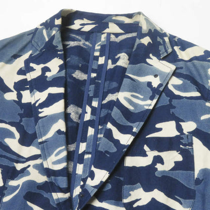 ソフネット INDIGO CAMOUFLAGE コットンジャケット