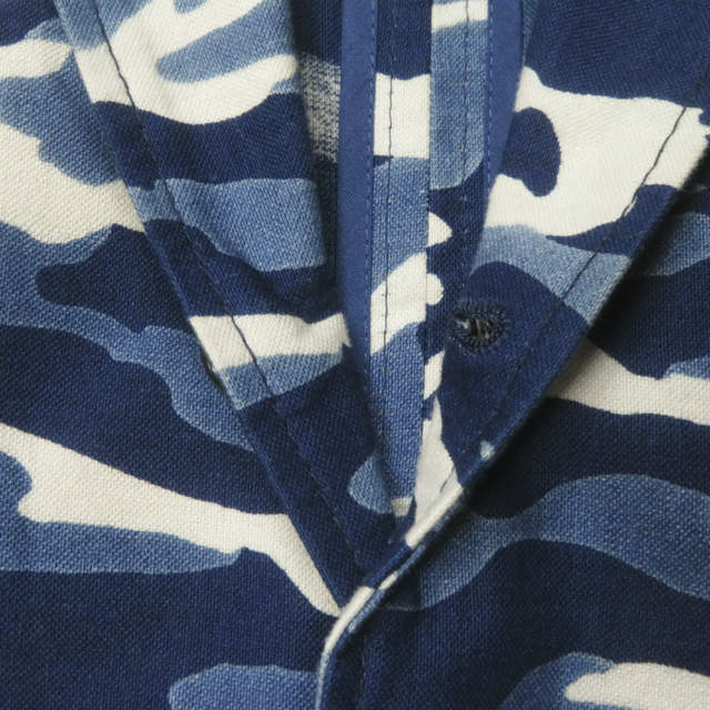 ソフネット INDIGO CAMOUFLAGE コットンジャケット