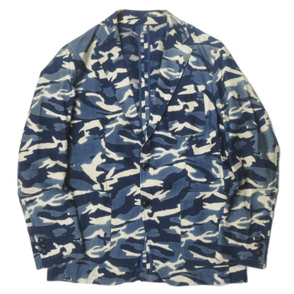 ソフネット INDIGO CAMOUFLAGE コットンジャケット