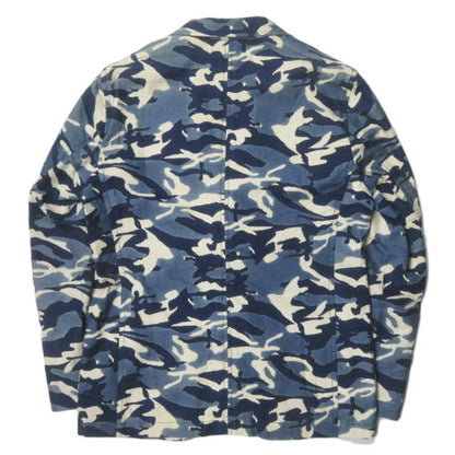 ソフネット INDIGO CAMOUFLAGE コットンジャケット