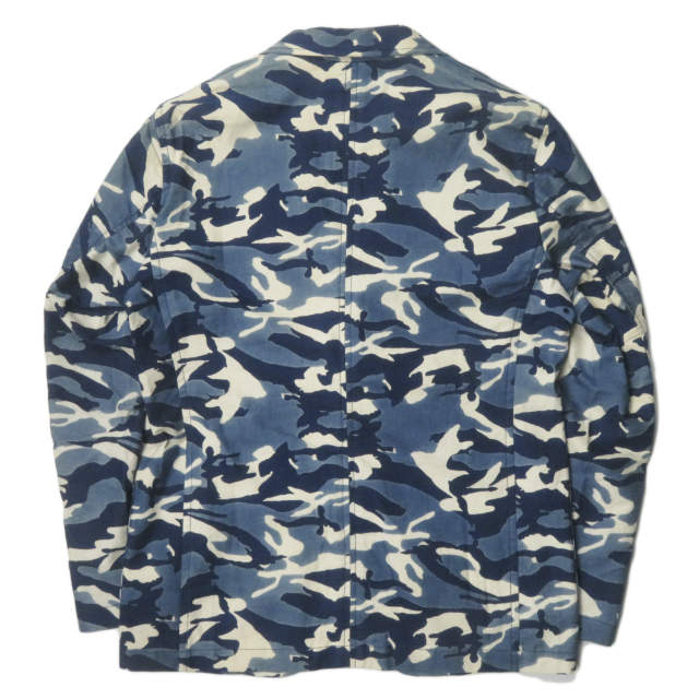 ソフネット INDIGO CAMOUFLAGE コットンジャケット