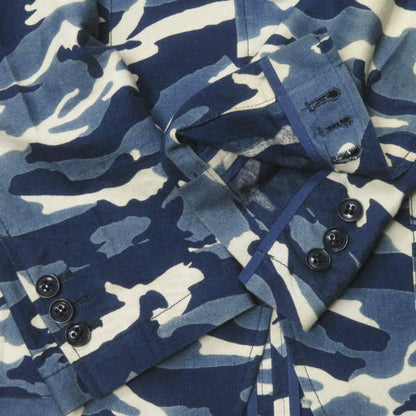 ソフネット INDIGO CAMOUFLAGE コットンジャケット