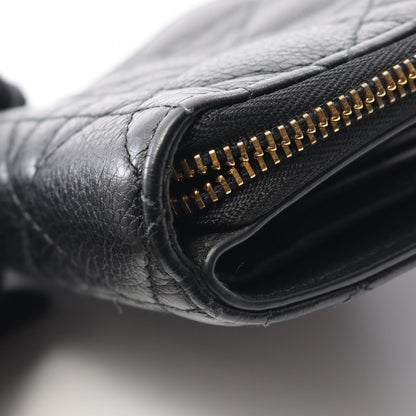 ディオール カロ スカーレット レザー ウォレット