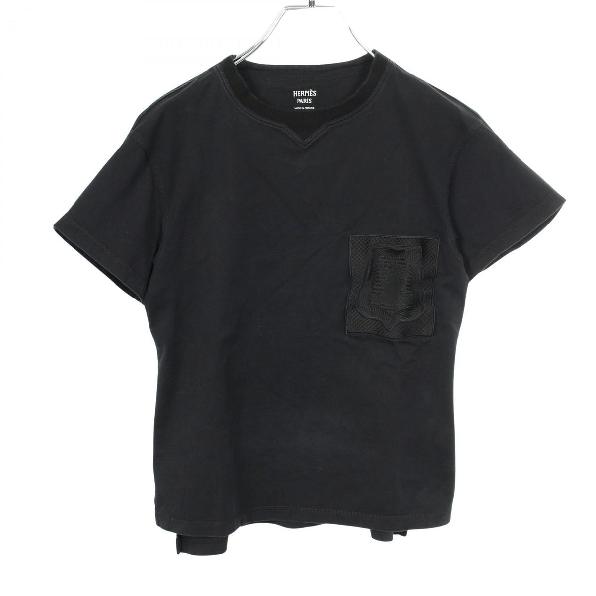 エルメス エンブレム コットン 半袖Tシャツ