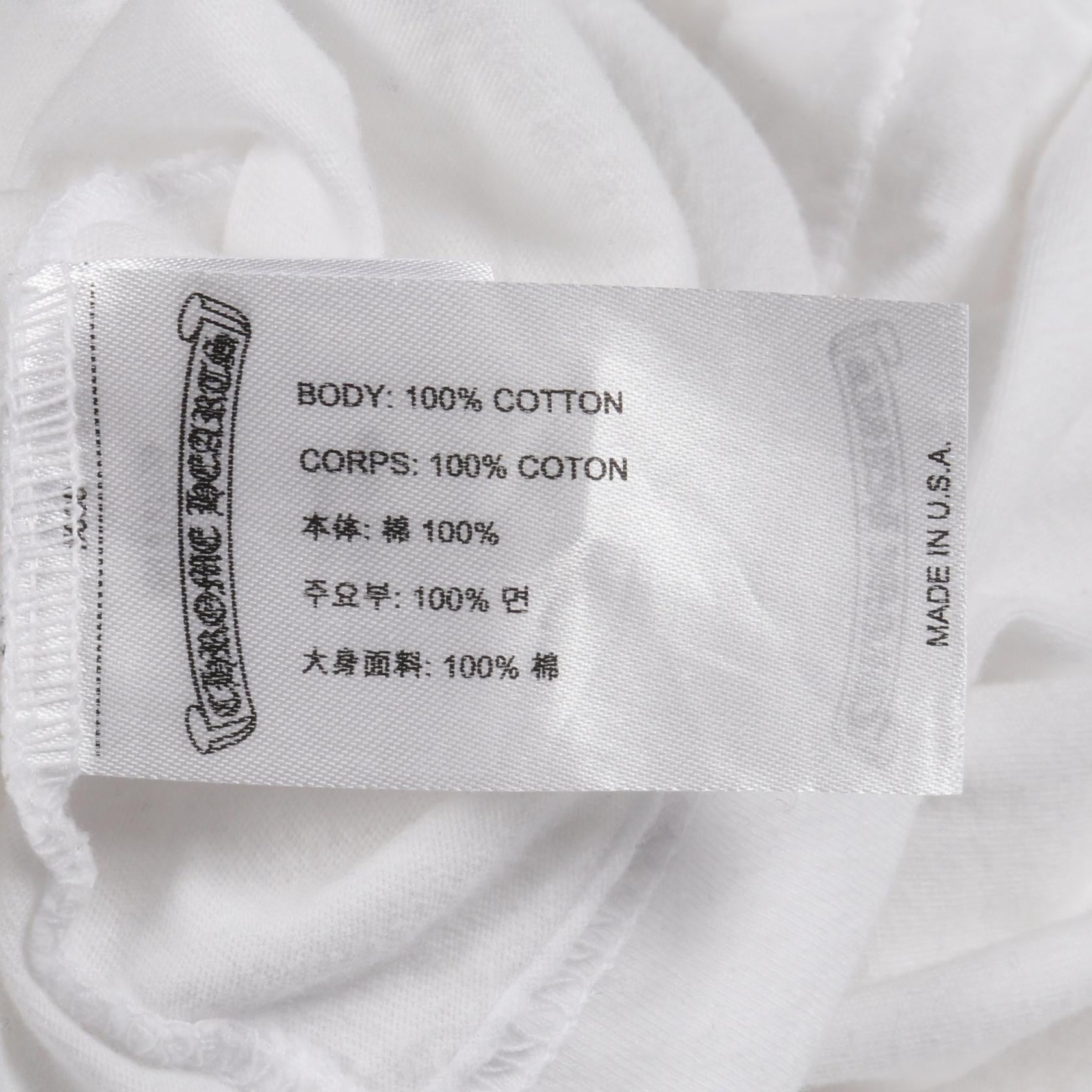 クロムハーツ コットン半袖Tシャツ