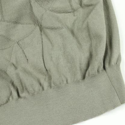 エルメス Selles en Fragments コットン半袖ニットトップス