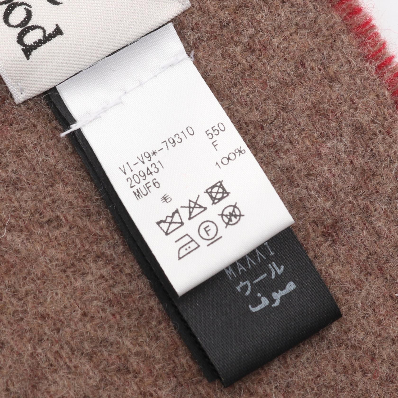 ヴィヴィアンウエストウッド ウールマフラー