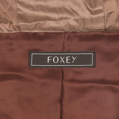 フォクシー GROVE ナイロンロングジレ