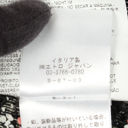 エトロ レーヨンツイードチェックセットアップ