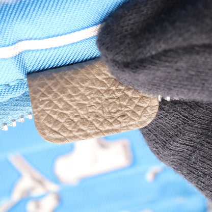 エルメス アザップロング シルクイン ヴォーエプソン ラウンド長財布