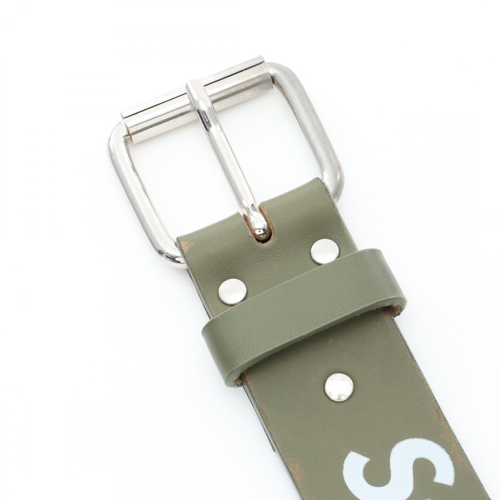 シュプリーム Repeat Leather レザーベルト