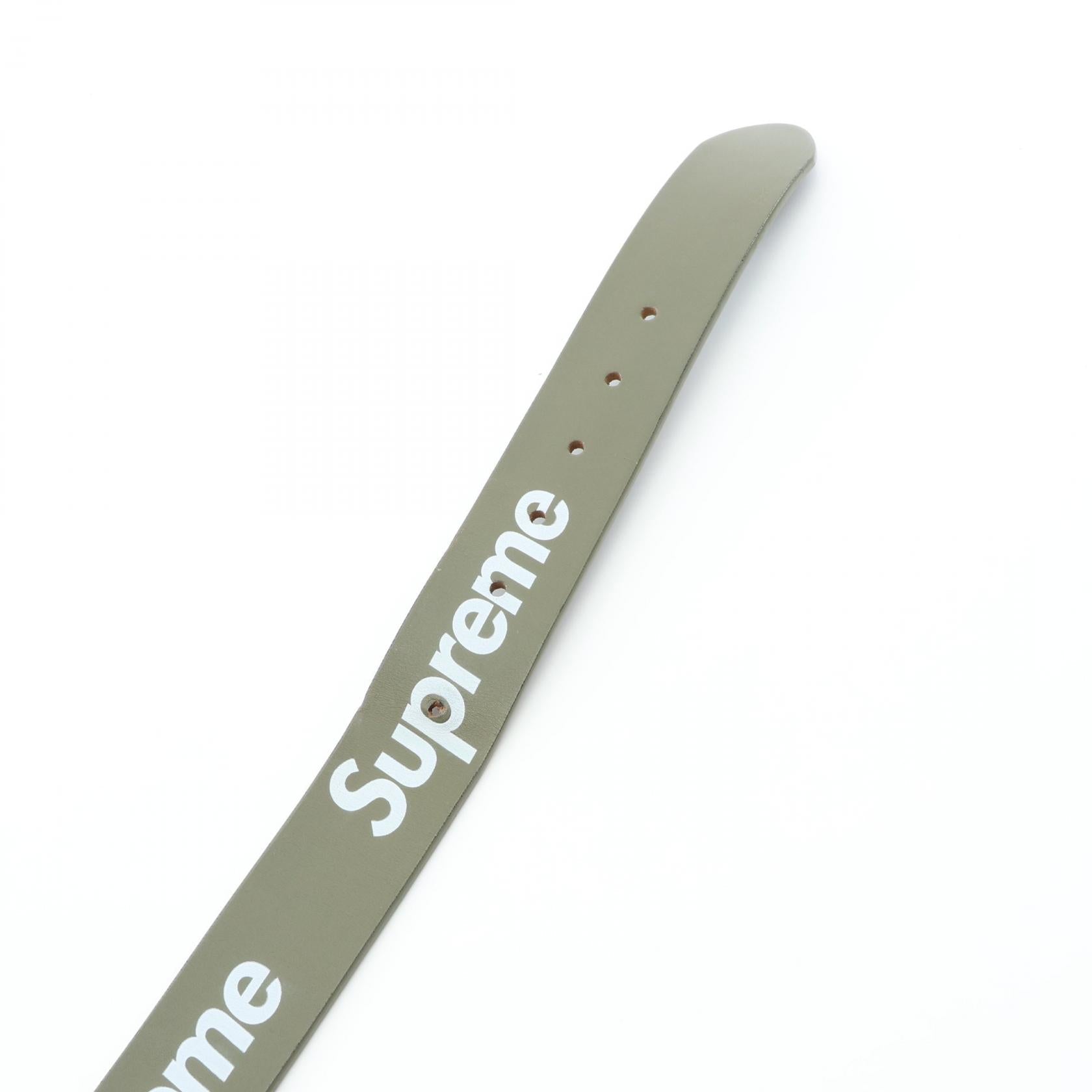 シュプリーム Repeat Leather レザーベルト