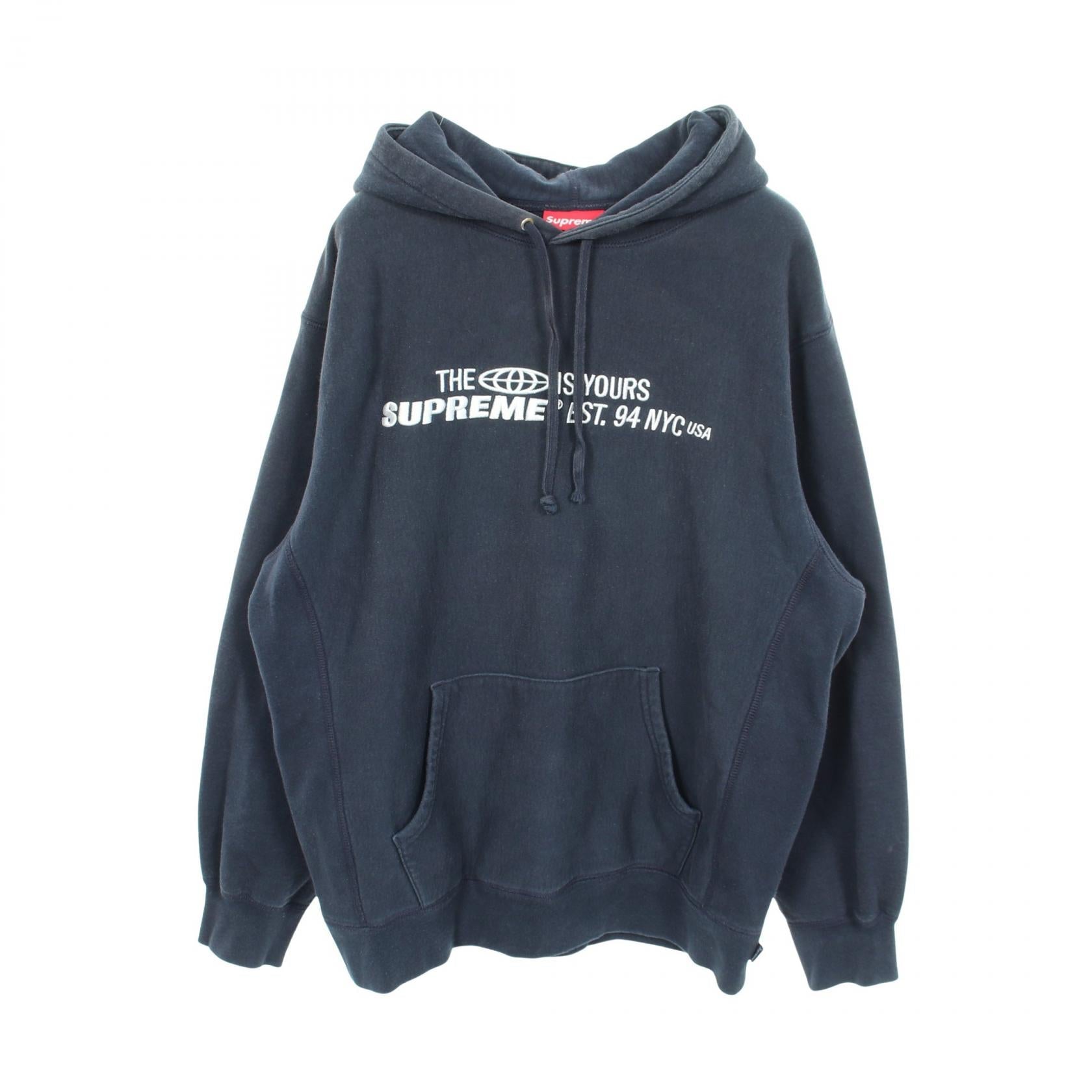 シュプリーム World Is Yours Hooded Sweatshirt コットンパーカー