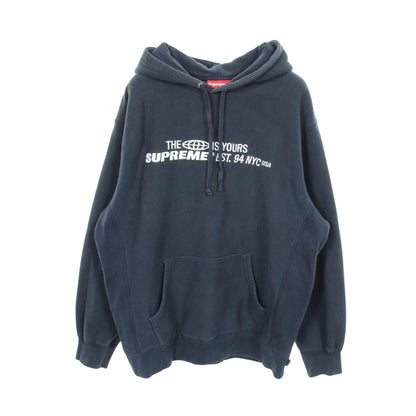 シュプリーム World Is Yours Hooded Sweatshirt コットンパーカー