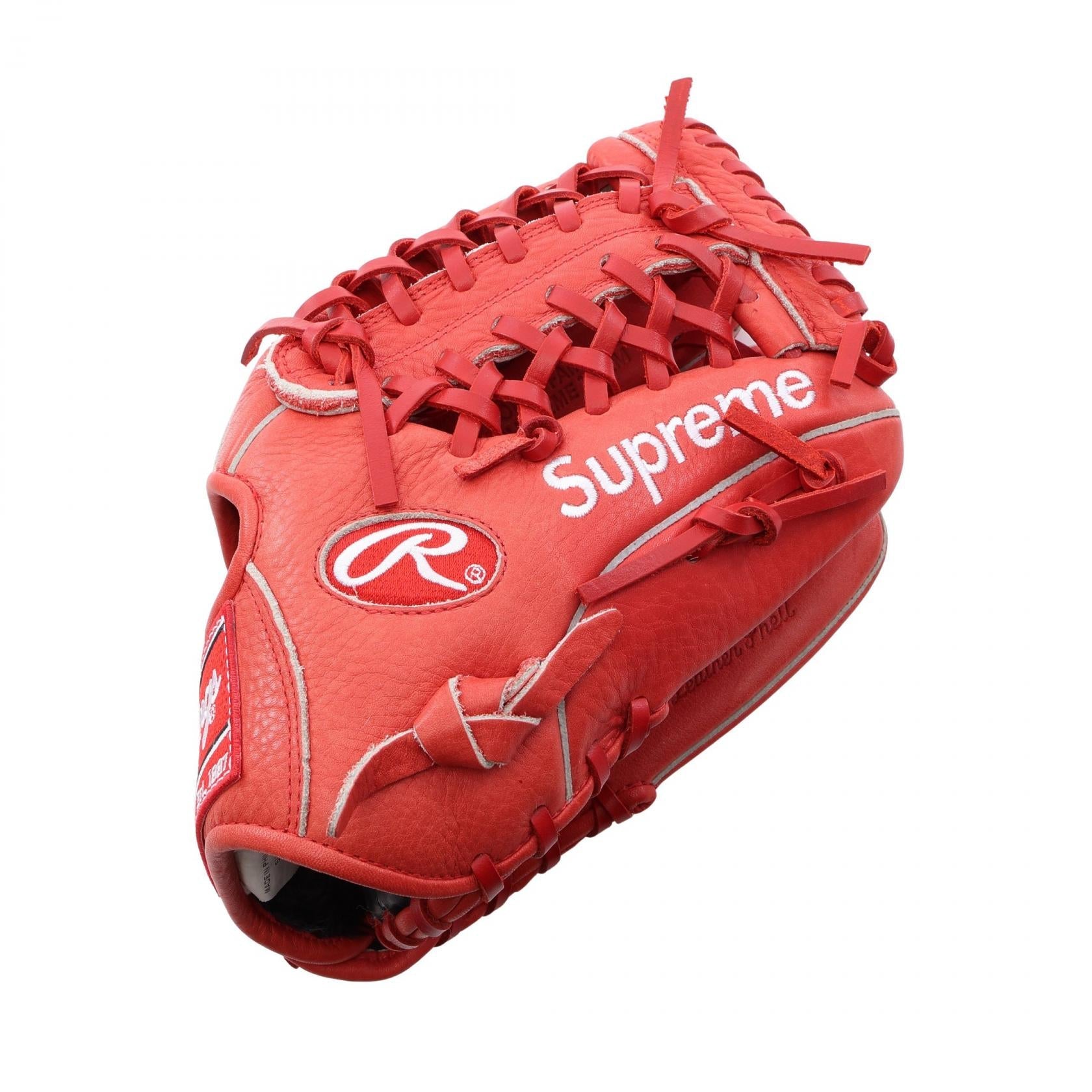 シュプリーム Rawlings レザー ベースボールグローブ アクセサリー