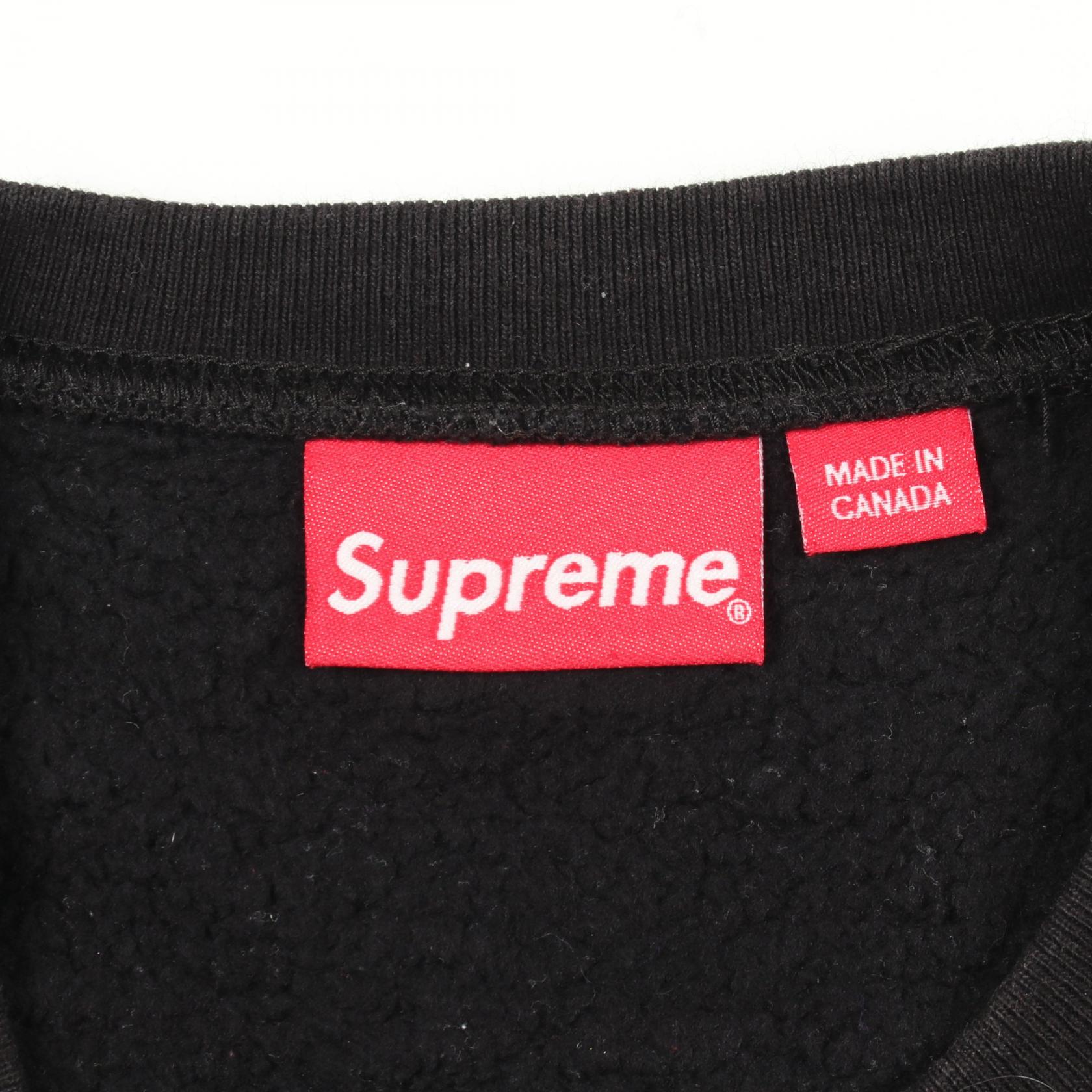 シュプリーム Aerial Crewneck コットンスウェット