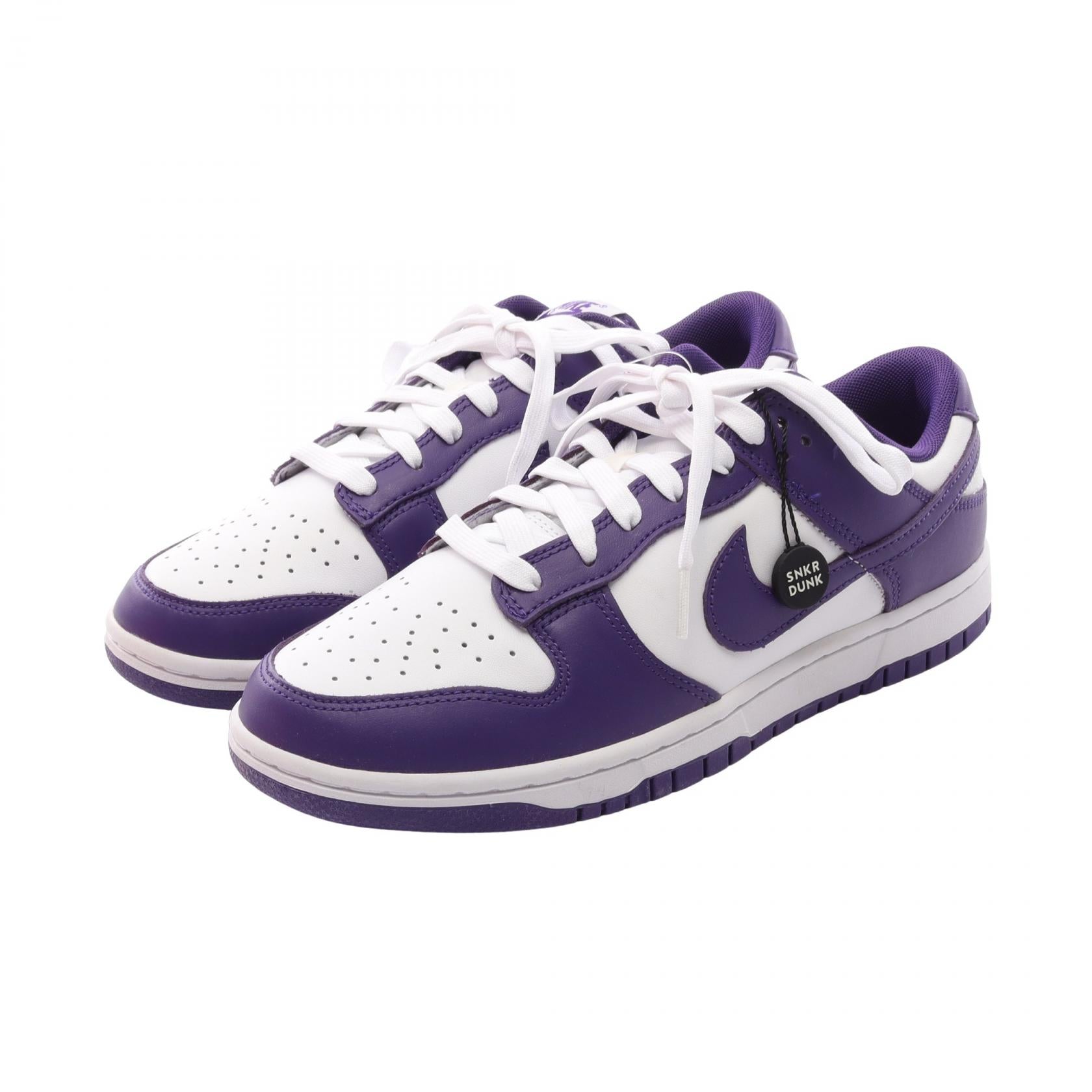 ナイキ DUNK LOW RETRO レザー スニーカー