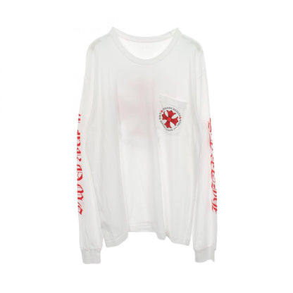 クロムハーツ MADE IN HOLLYWOOD PLUS CROSS コットン長袖Tシャツ