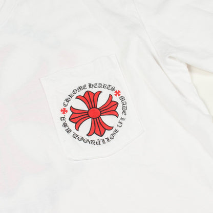 クロムハーツ MADE IN HOLLYWOOD PLUS CROSS コットン長袖Tシャツ